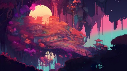 colorful another world (ai)