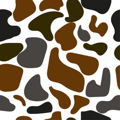 seamless pattern with cow