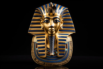 Tutankhamun death mask of the Egyptian king