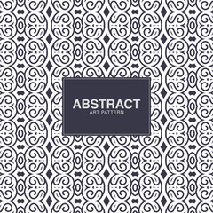 flat ornament line pattern design