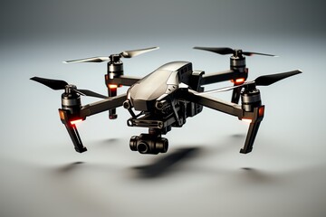 Fototapeta na wymiar 3d model of a Drone