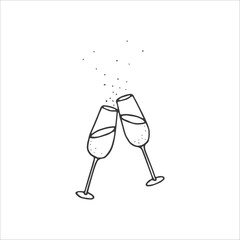 Wedding design element, Handdrawn element, Clipart, Drawing, Illustration