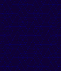 Vector seamless cubic hexagon pattern. Abstract geometric low poly background. Stylish grid texture.