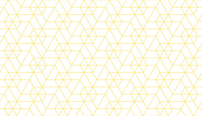 Vector seamless cubic hexagon pattern. Abstract geometric low poly background. Stylish grid texture.