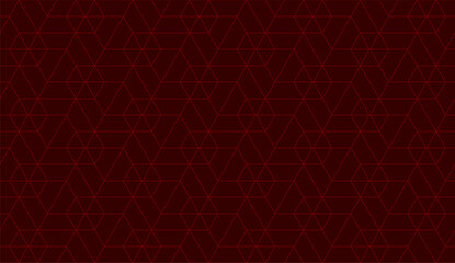 Vector seamless cubic hexagon pattern. Abstract geometric low poly background. Stylish grid texture.