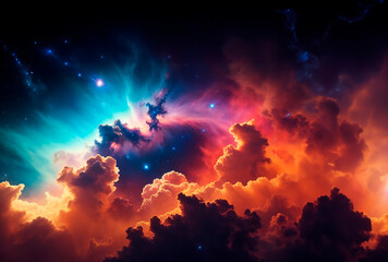 Fototapeta na wymiar Deep, space galaxy background. Astronomical background. Starry sky.