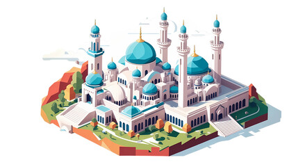 3d mosque