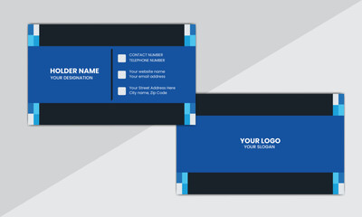 Modern and Simple Business card design 
