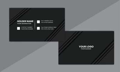 Creative Corporate Business card design, Luxury Stylish Business card