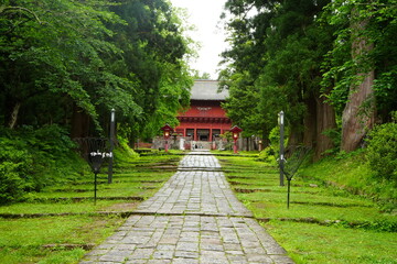 Iwakiyama Shrine in Hirosaki, Aomori, Japan - 日本 青森 弘前 岩木山神社
