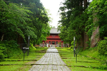Iwakiyama Shrine in Hirosaki, Aomori, Japan - 日本 青森 弘前 岩木山神社
