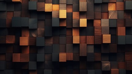 abstract background with cubes