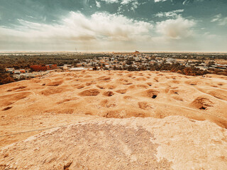 Dead Mountain empty tombs, Gabal Al Mawta Siwa Oasis, Egypt