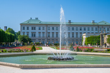 City of Salzburg, Austria, Mirabell Gardens