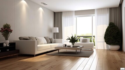 living room wood flooring white walls