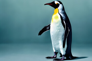 penguin created by Generative AI Technology