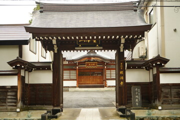  Zenringai or Zen Temple Area in Aomori, Japan - 日本 青森 禅林街 