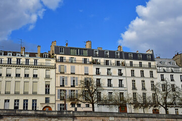 Fototapeta na wymiar Paris; France - april 27 2023 : Bateaux Mouche, tourist boat river