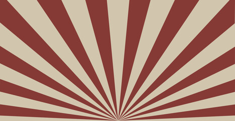 sunburst vintage background with rays