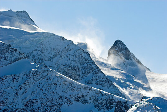 Diavolezza, Massif de Bernina, Les Grisons, Suisse