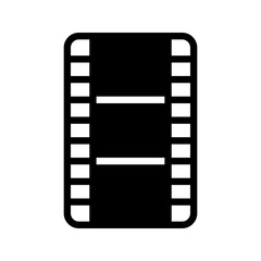 Film Strip icon. sign for mobile concept and web design color editable