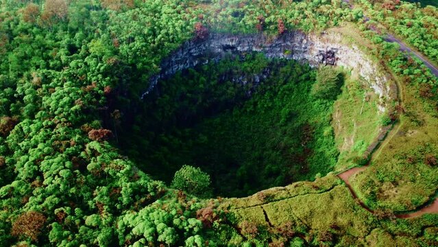 "Los Gemelos" craters, Santa Cruz, Galapagos Islands