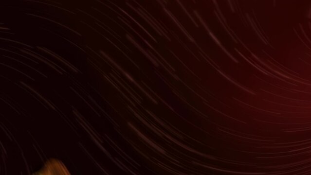 A red background with a dark red pattern and an abstract red and yellow swirl