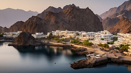 Oman - Muscat (ai) - obrazy, fototapety, plakaty