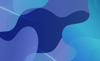 abstract blue background with waves
