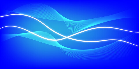 Abstract Wavy Background Banner design. Abstract liquid color background used for banner, presentation. 