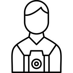 Camera Man Icon