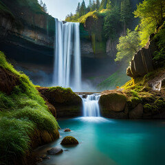 waterfall in the forest