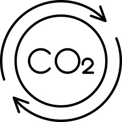 Carbon Cycle Icon