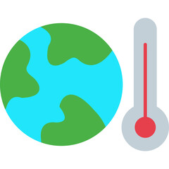 Global Warming Icon