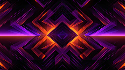 abstract background with geometric glowing lines