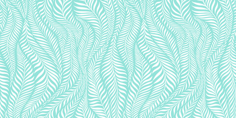 Seamless pattern with leaves. Abstract floral background. Vector illustration.