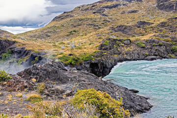 Chile – The Salto Grande waterfall