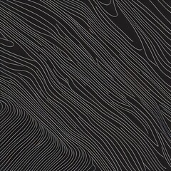 black and white striped background. Generative ai.