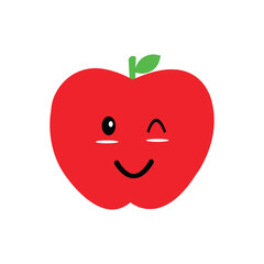 Cute Apple Doodle