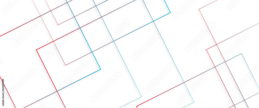 Poster modern minimal and clean white blue background with realistic line wave geometric circle shape, abst