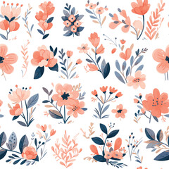 Obraz premium Pastel Paradise pattern