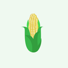 Obraz premium corn icon vector isolated on white background for your web and mobile app design, corn logo concept
