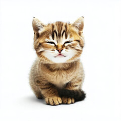 Fototapeta premium The Majestic Cats: Beautiful Generative AI