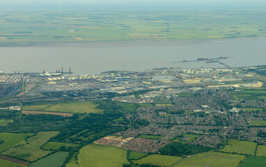 Power Station From Above