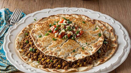 meat with vegetables