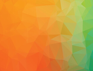 Abstract Color Polygon Background Design, Abstract Geometric Origami Style With Gradient