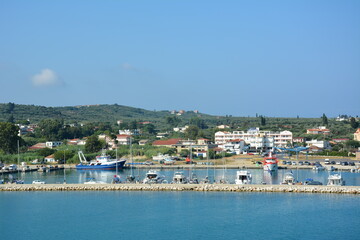 Fototapeta na wymiar Widoki na wyspie Zakynthos, Grecja