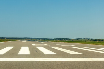 Obraz premium Airport Runway View
