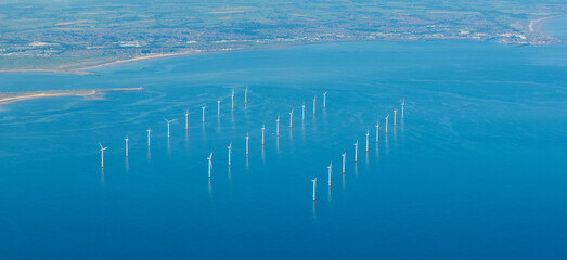 Wind Farm From The Air