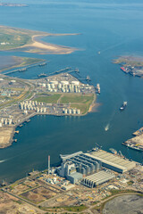 Power Station From Above